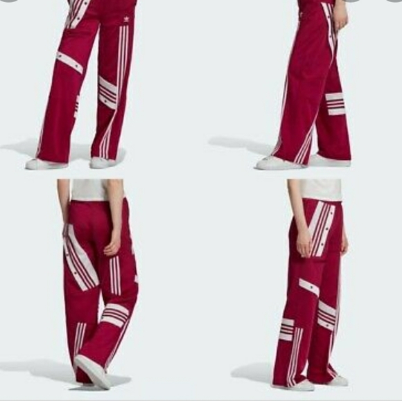 Adidas Danielle Cathari Deconstructed Track PANTS Power Berry - Picture 4 of 12
